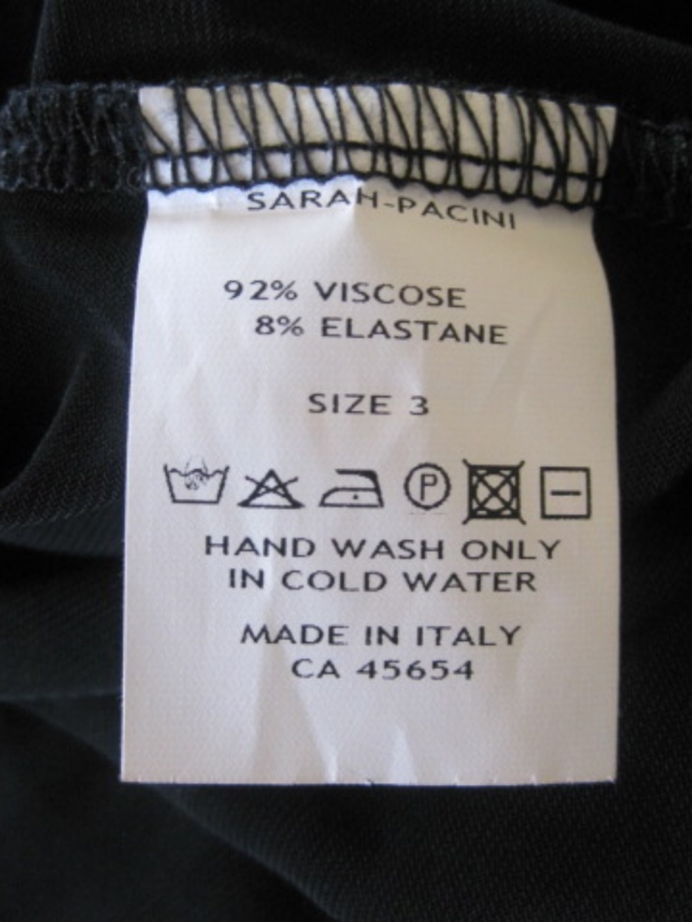 Sarah Pacini Semi-Translucent Top - Picture 10 of 11